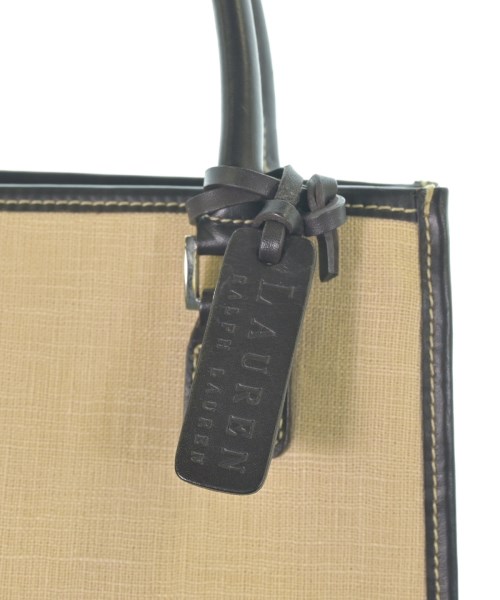 LAUREN Ralph Lauren（ローレンラルフローレン）ハンドバッグ ベージュ サイズ:- レディース/2200639625027