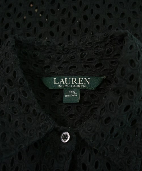 LAUREN Ralph Lauren（ローレンラルフローレン）カジュアルシャツ 黒 サイズ:XXS レディース/2200640498054