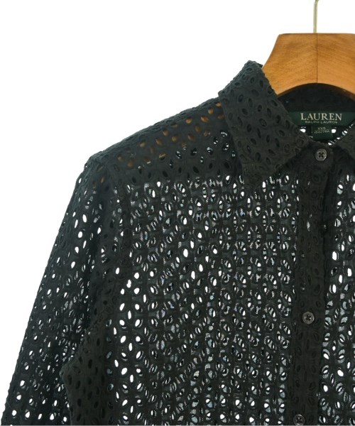 LAUREN Ralph Lauren（ローレンラルフローレン）カジュアルシャツ 黒 サイズ:XXS レディース/2200640498054