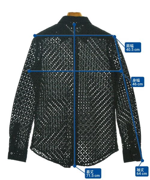 LAUREN Ralph Lauren（ローレンラルフローレン）カジュアルシャツ 黒 サイズ:XXS レディース/2200640498054