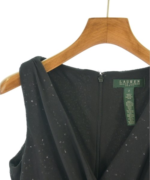 LAUREN Ralph Lauren（ローレンラルフローレン）ワンピース 黒 サイズ:2(M位) レディース/2200613102025