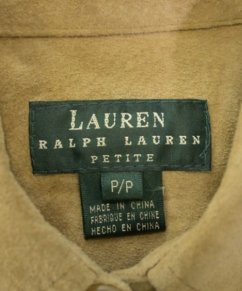LAUREN Ralph Lauren（ローレンラルフローレン）カジュアルシャツ ベージュ サイズ:P(XS位) レディース/2200626864354