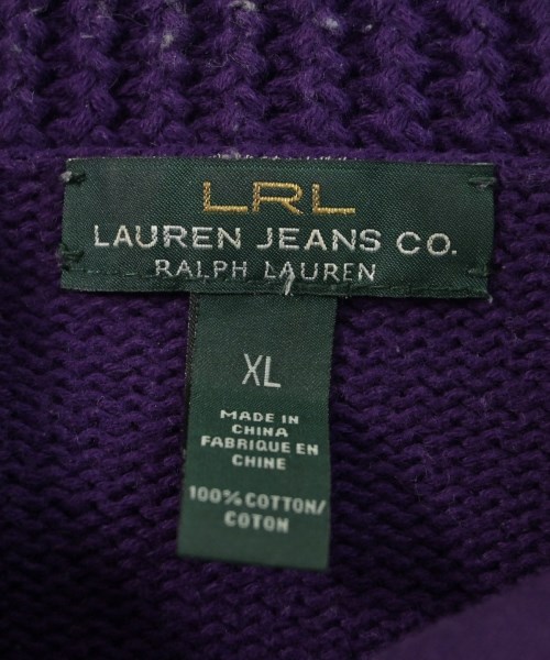 LAUREN Ralph Lauren（ローレンラルフローレン）ニット・セーター 紫 サイズ:XL メンズ/2200629580053