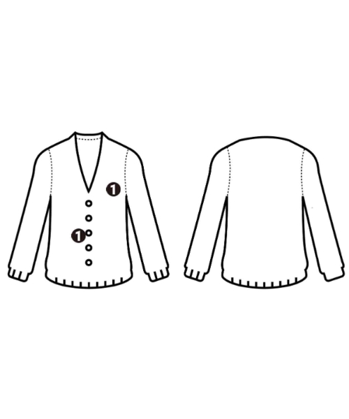 LAUREN Ralph Lauren（ローレンラルフローレン）カーディガン 黒 サイズ:-(XL位) レディース/2200629587052