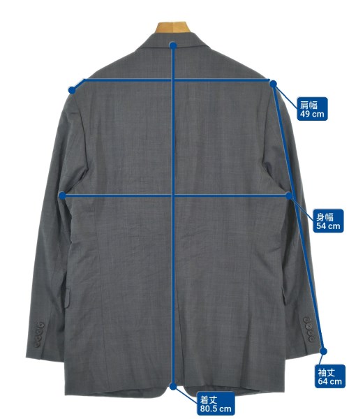 LAUREN Ralph Lauren（ローレンラルフローレン）テーラードジャケット グレー サイズ:42R(XL位) メンズ/2200633355050