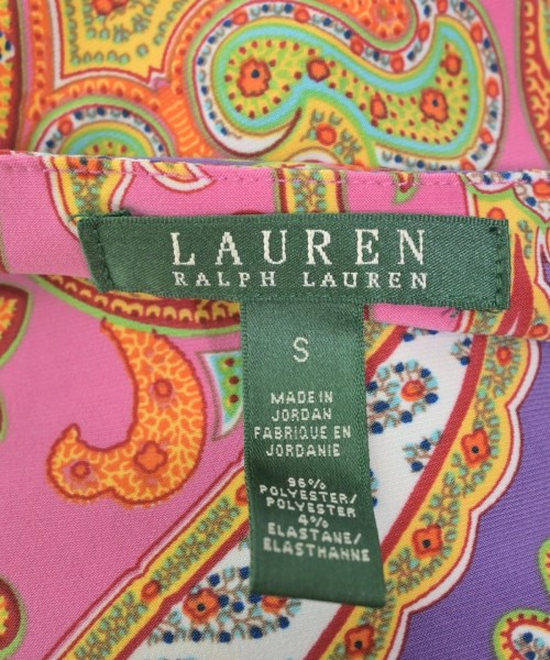 LAUREN Ralph Lauren（ローレンラルフローレン）ワンピース ピンク サイズ:S レディース/2200607688061