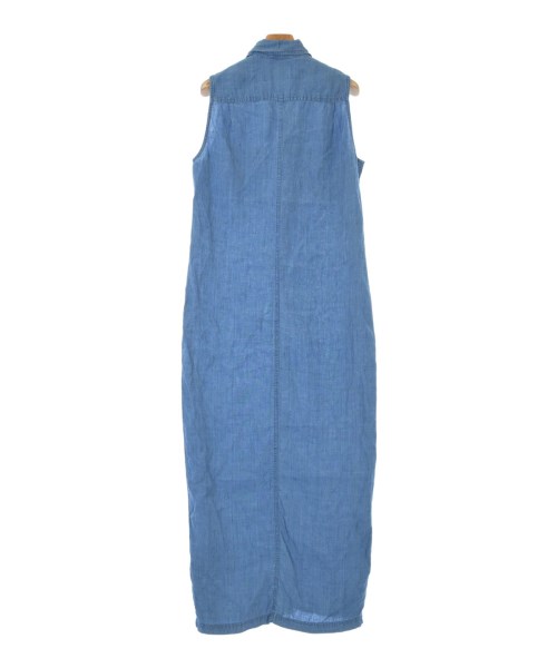 LAUREN Ralph Lauren（ローレンラルフローレン）シャツワンピース 青 サイズ:M レディース/2200616312049