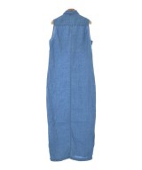 LAUREN Ralph Lauren（ローレンラルフローレン）シャツワンピース 青 サイズ:M レディース/2200616312049