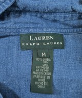 LAUREN Ralph Lauren（ローレンラルフローレン）シャツワンピース 青 サイズ:M レディース/2200616312049
