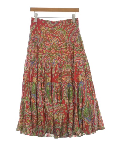 LAUREN Ralph Lauren(ローレンラルフローレン)ロング・マキシ丈スカート 赤 サイズ:-(M位)/2200677903057