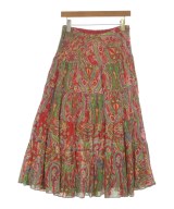 LAUREN Ralph Lauren（ローレンラルフローレン）ロング・マキシ丈スカート 赤 サイズ:-(M位) レディース/2200677903057