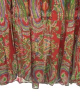 LAUREN Ralph Lauren（ローレンラルフローレン）ロング・マキシ丈スカート 赤 サイズ:-(M位) レディース/2200677903057