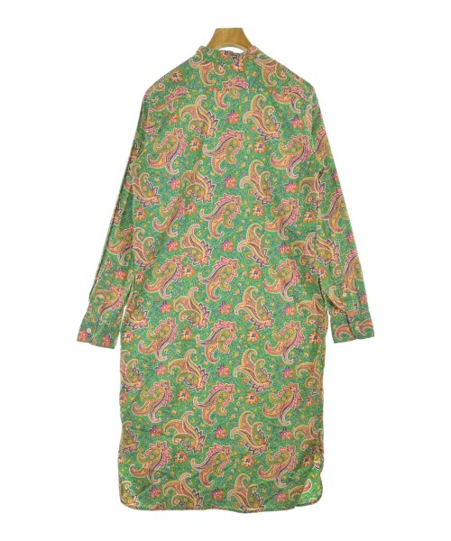 LAUREN Ralph Lauren（ローレンラルフローレン）シャツワンピース 緑 サイズ:12(XXL位) レディース/2200646208152