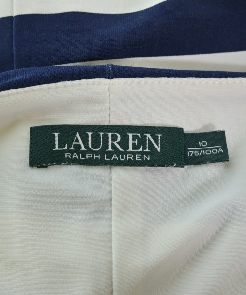 LAUREN Ralph Lauren（ローレンラルフローレン）ワンピース 紺 サイズ:10(XXL位) レディース/2200717451043