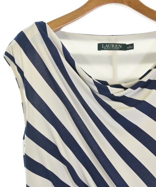 LAUREN Ralph Lauren（ローレンラルフローレン）ワンピース 紺 サイズ:10(XXL位) レディース/2200717451043