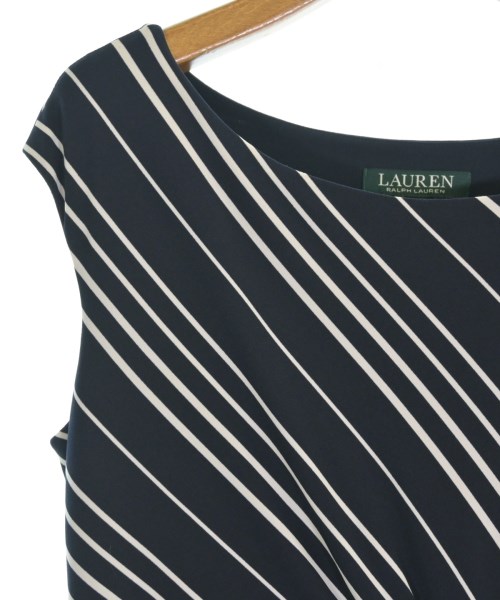 LAUREN Ralph Lauren（ローレンラルフローレン）ワンピース 紺 サイズ:6(L位) レディース/2200717451050