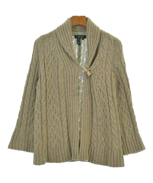 LAUREN Ralph Lauren(ローレンラルフローレン)カーディガン ベージュ サイズ:M/2200645511017