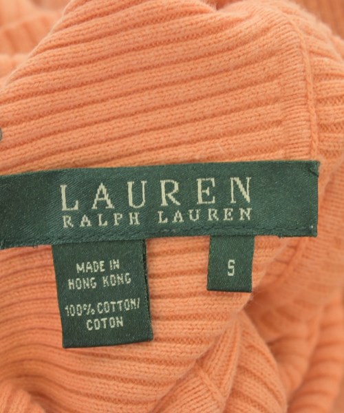 LAUREN Ralph Lauren（ローレンラルフローレン）ニット・セーター オレンジ サイズ:S レディース/2200698628069
