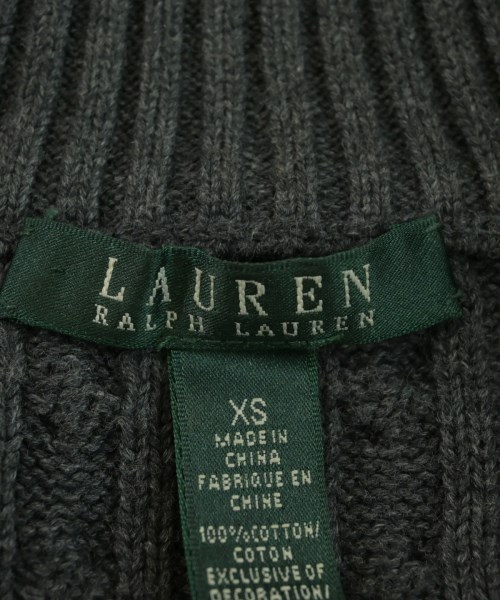 LAUREN Ralph Lauren（ローレンラルフローレン）ニット・セーター グレー サイズ:XS レディース/2200701897017