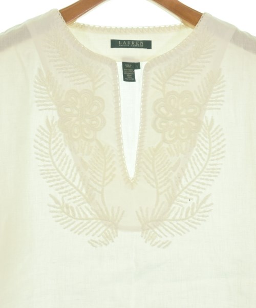 LAUREN Ralph Lauren（ローレンラルフローレン）ブラウス 白 サイズ:L レディース/2200657023034
