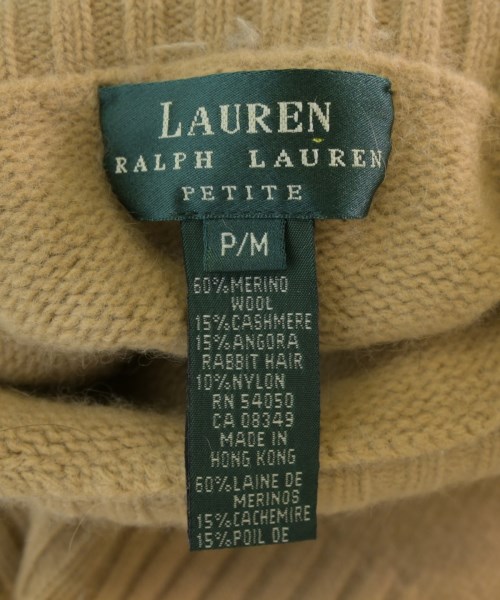 LAUREN Ralph Lauren（ローレンラルフローレン）ニット・セーター ベージュ サイズ:M レディース/2200723388111