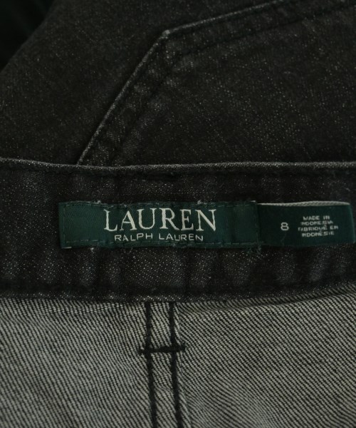 LAUREN Ralph Lauren（ローレンラルフローレン）ひざ丈スカート 黒 サイズ:8(L位) レディース/2200722111048