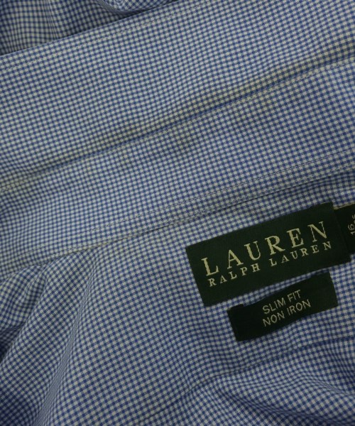 LAUREN Ralph Lauren（ローレンラルフローレン）カジュアルシャツ 青 サイズ:16(L位) メンズ/2200722951026