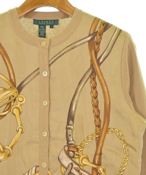 LAUREN Ralph Lauren（ローレンラルフローレン）カーディガン ベージュ サイズ:S レディース/2200727253033