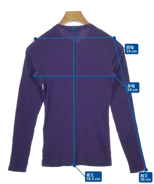 LAUREN Ralph Lauren（ローレンラルフローレン）Tシャツ・カットソー 紫 サイズ:XS レディース/2200688200046