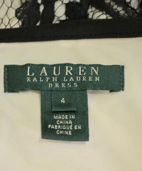 LAUREN Ralph Lauren（ローレンラルフローレン）ワンピース 白 サイズ:4(XL位) レディース/2200690879070