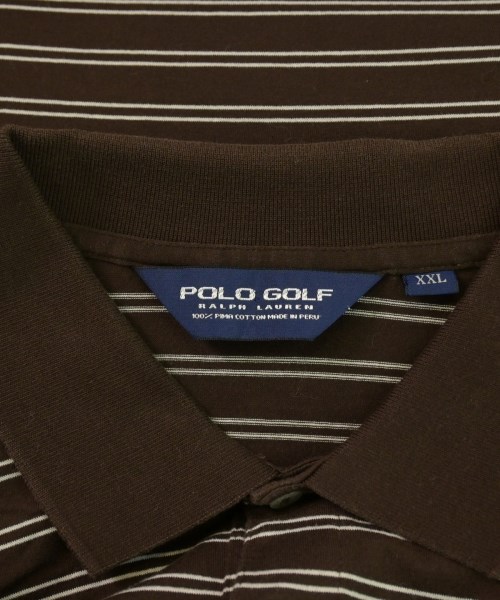 POLO GOLF（ポロゴルフ）ポロシャツ 茶 サイズ:XXL メンズ/2200616935842