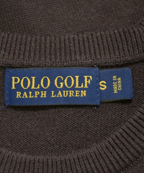 POLO GOLF（ポロゴルフ）ニット・セーター 茶 サイズ:S メンズ/2200714353029