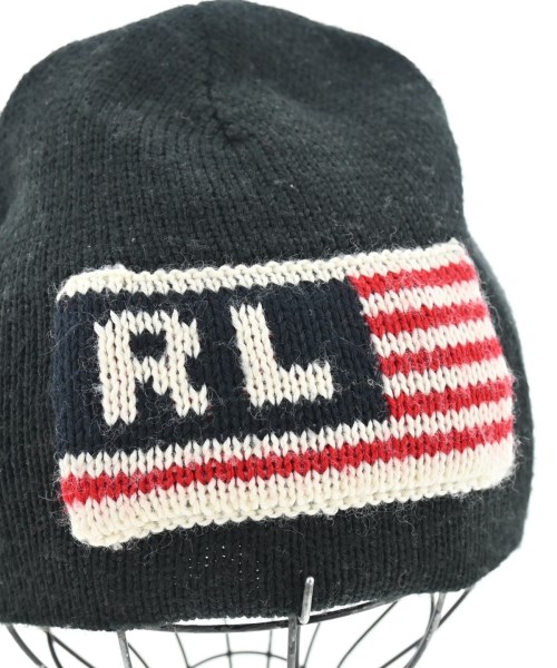 POLO JEANS CO.（ポロジーンズカンパニー）ニットキャップ・ビーニー 黒 サイズ:- メンズ/2200610402081