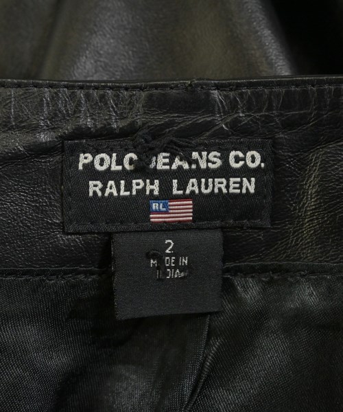 POLO JEANS CO.（ポロジーンズカンパニー）ひざ丈スカート 黒 サイズ:2(M位) レディース/2200605321038