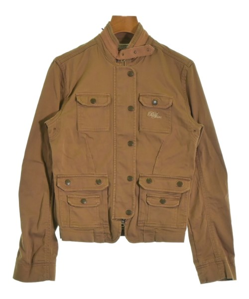 POLO JEANS CO.(ポロジーンズ)ミリタリーブルゾン 茶 サイズ:S/2200698533028