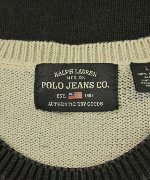 POLO JEANS CO.（ポロジーンズカンパニー）ニット・セーター 黒 サイズ:L メンズ/2200702206115