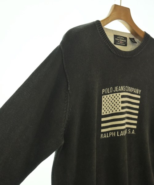 POLO JEANS CO.（ポロジーンズカンパニー）ニット・セーター 黒 サイズ:L メンズ/2200702206115