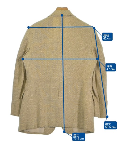 Polo Ralph Lauren（ポロラルフローレン）テーラードジャケット ベージュ サイズ:S メンズ/2200553796025