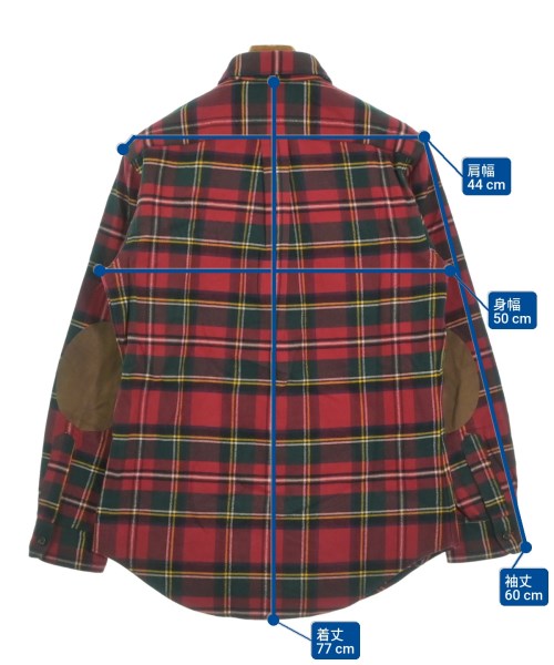 Polo Ralph Lauren（ポロラルフローレン）カジュアルシャツ 赤 サイズ:M メンズ/2200634725043