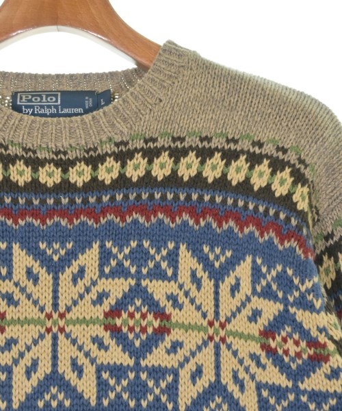 Polo Ralph Lauren（ポロラルフローレン）ニット・セーター ベージュ サイズ:L メンズ/2200637555043