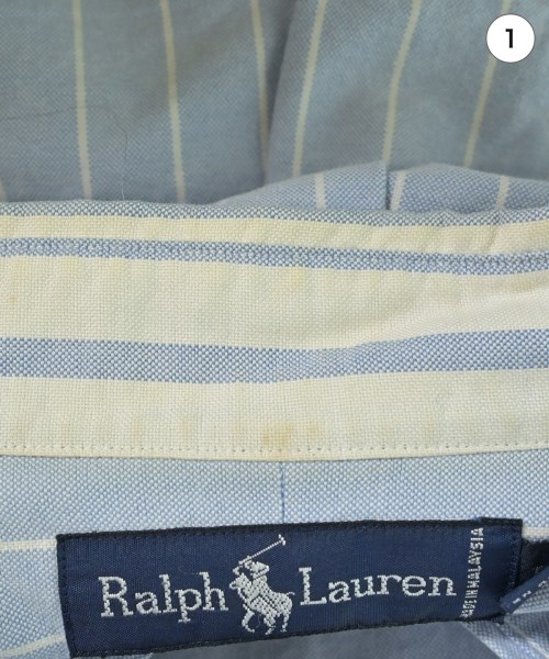 Polo Ralph Lauren（ポロラルフローレン）カジュアルシャツ 青 サイズ:L メンズ/2200639855158