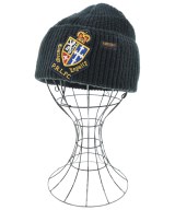 Polo Ralph Lauren（ポロラルフローレン）ニットキャップ・ビーニー 黒 サイズ:- メンズ/2200639998091