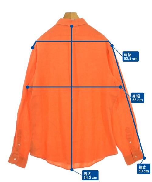 Polo Ralph Lauren（ポロラルフローレン）カジュアルシャツ オレンジ サイズ:XL メンズ/2200644810166