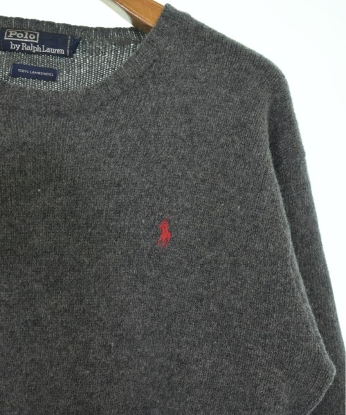 Polo Ralph Lauren（ポロラルフローレン）ニット・セーター グレー サイズ:M メンズ/2200548340271