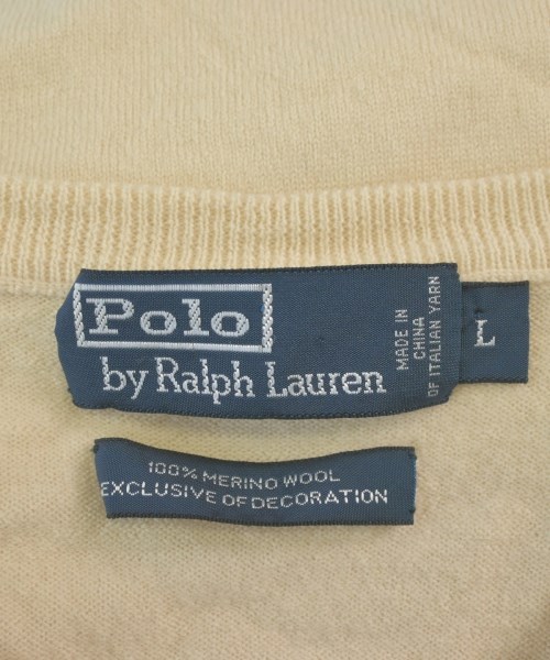 Polo Ralph Lauren（ポロラルフローレン）ニット・セーター 白 サイズ:L レディース/2200625196029