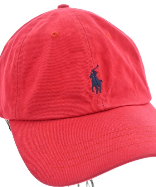 Polo Ralph Lauren（ポロラルフローレン）キャップ 赤 サイズ:- メンズ/2200623134085