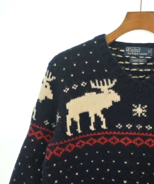 Polo Ralph Lauren（ポロラルフローレン）ニット・セーター 紺 サイズ:S メンズ/2200626573027