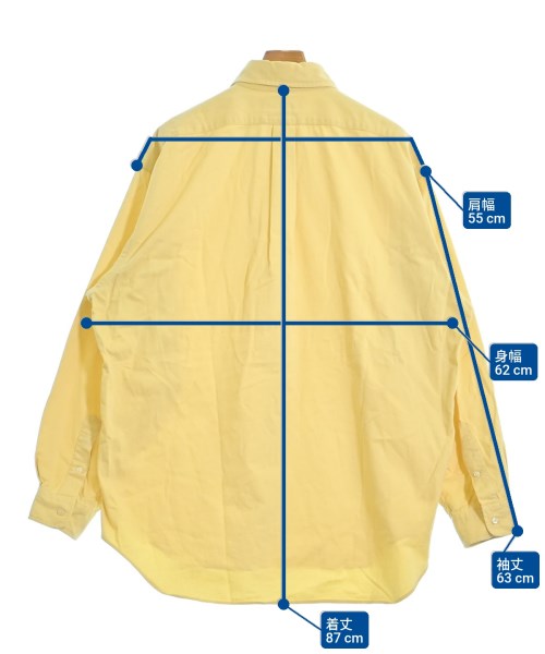 Polo Ralph Lauren（ポロラルフローレン）カジュアルシャツ 黄 サイズ:XL メンズ/2200626846022
