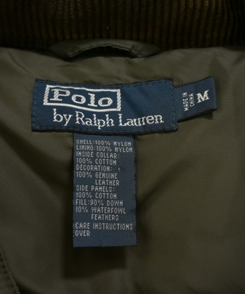 Polo Ralph Lauren（ポロラルフローレン）ダウンジャケット/ダウンベスト カーキ サイズ:M メンズ/2200620478014