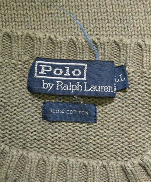 Polo Ralph Lauren（ポロラルフローレン）ニット・セーター カーキ サイズ:L メンズ/2200620478137
